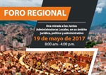 Foro regional “una mirada a las Juntas Administradoras Locales, en su ámbito jurídico, político y administrativo”