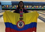 Estudiante Bonaventuriana deja en alto la bandera de Colombia en el Open Juvenil de Bolos 2021