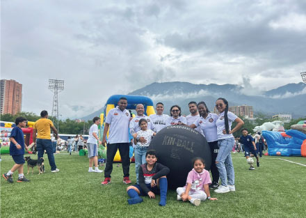 Semillero Bonaventuriano acompaña la Semana de los Niños en Bello